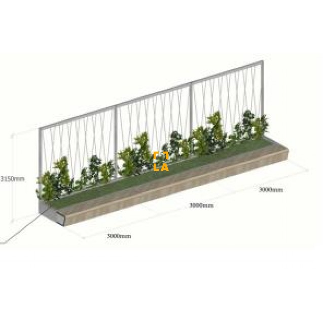 Подпорное озеленение (индивидуальное изготовление)