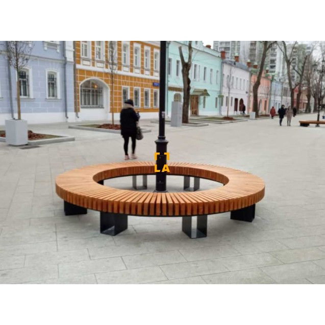 Скамья «Дуга радиусная»